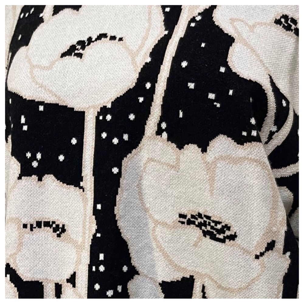 Ted Baker Pipha Cropped Jacquard Sweater - Picture 7 of 10